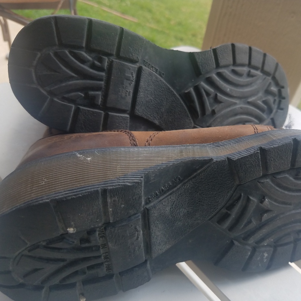 Dr. Martens 2A73 Brown Leather Boots - Picture 7 of 10